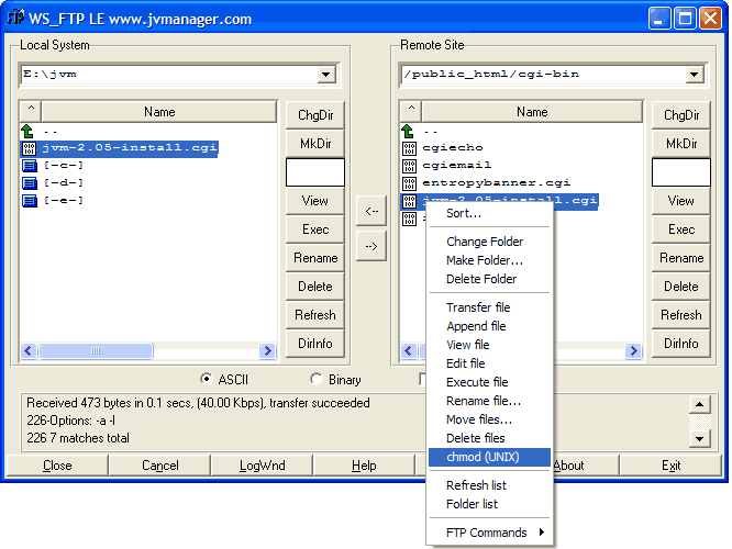 CHMOD 755